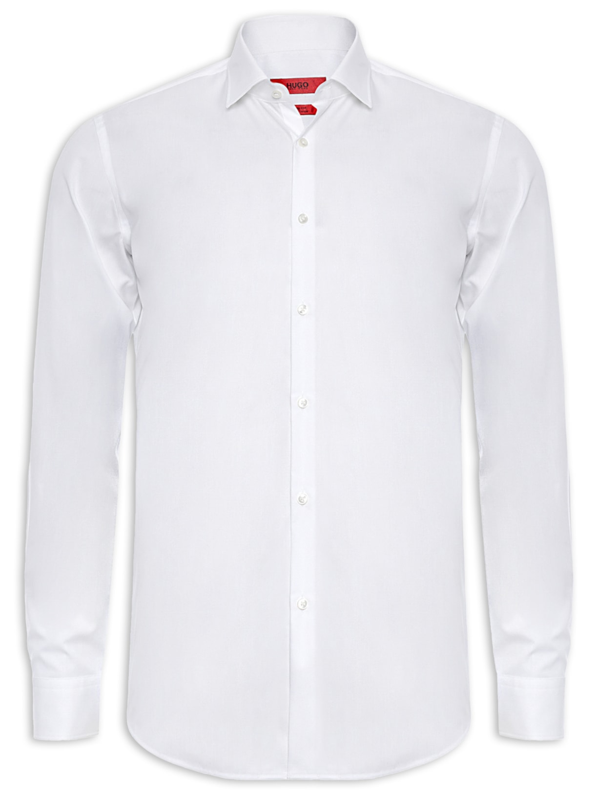 Camisa Social Masculina Manga Longa Kenno - Branco