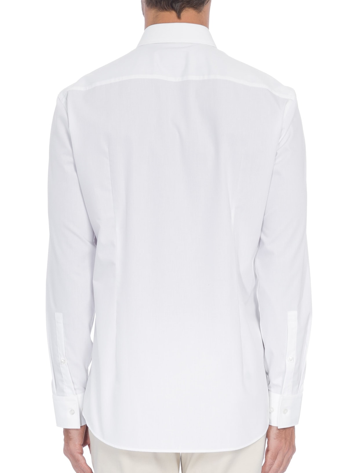 Camisa Social Masculina Manga Longa Kenno Branco Hugo