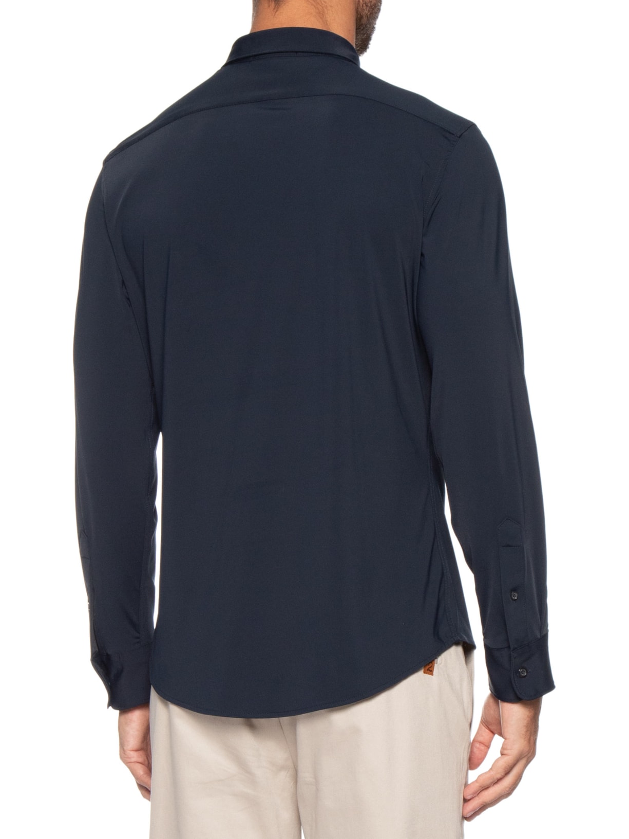 Camisa Social Tech Masculina – Azul '2 Essential