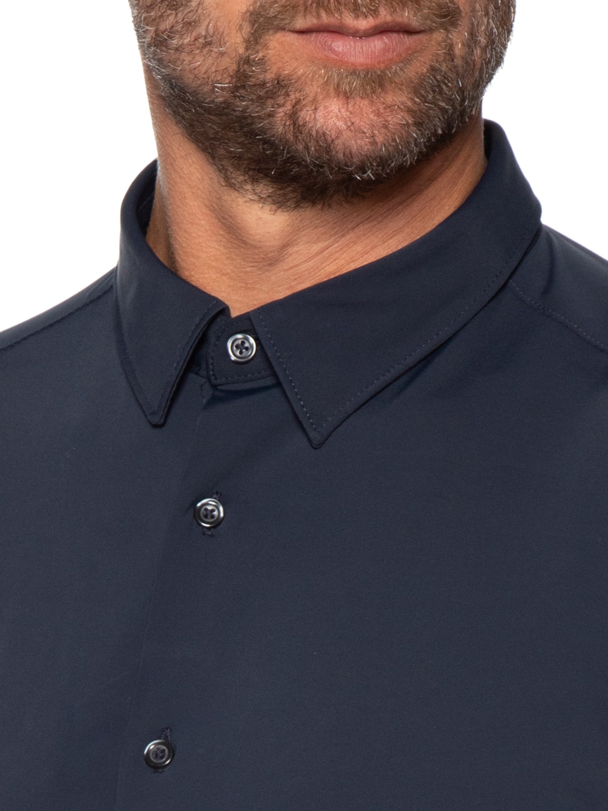 Camisa Social Tech Masculina – Azul '2 Essential