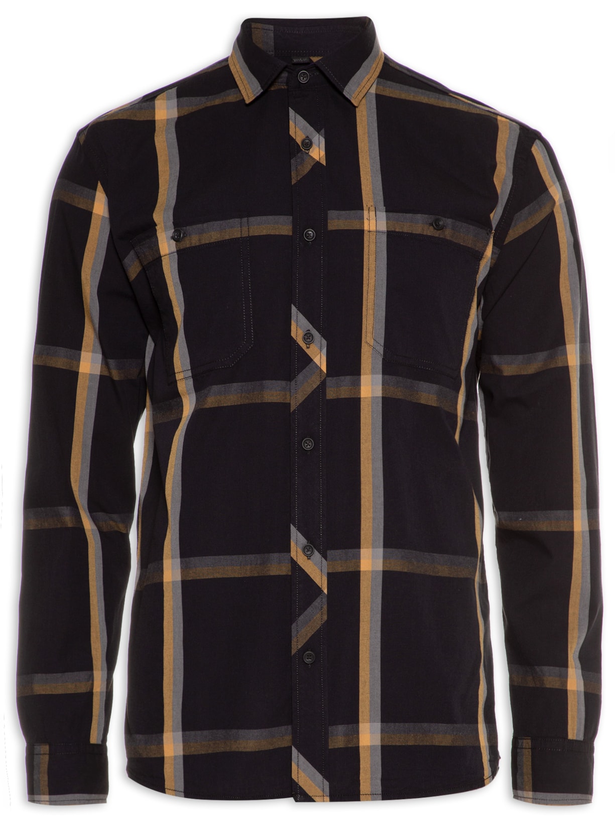 Camisa Theo - Xadrez