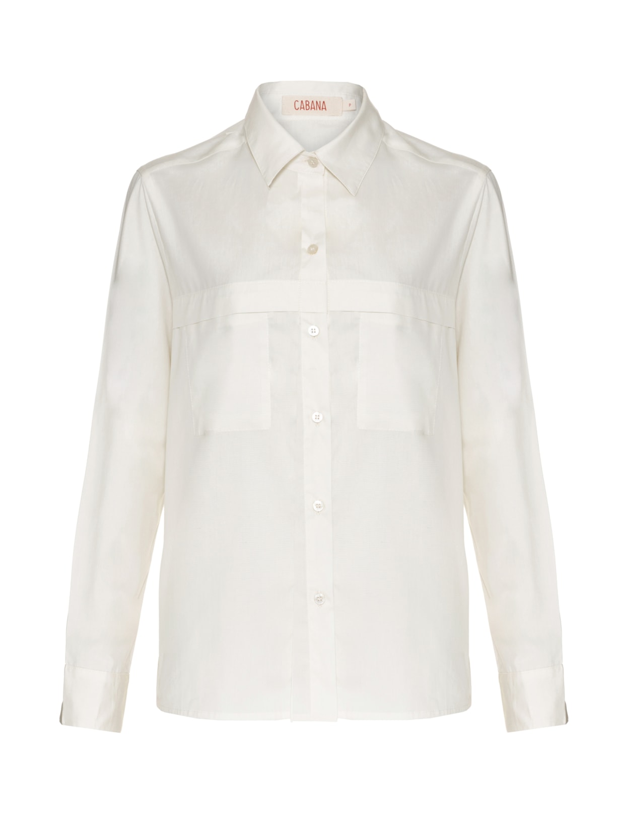Camisa Tricoline Off White