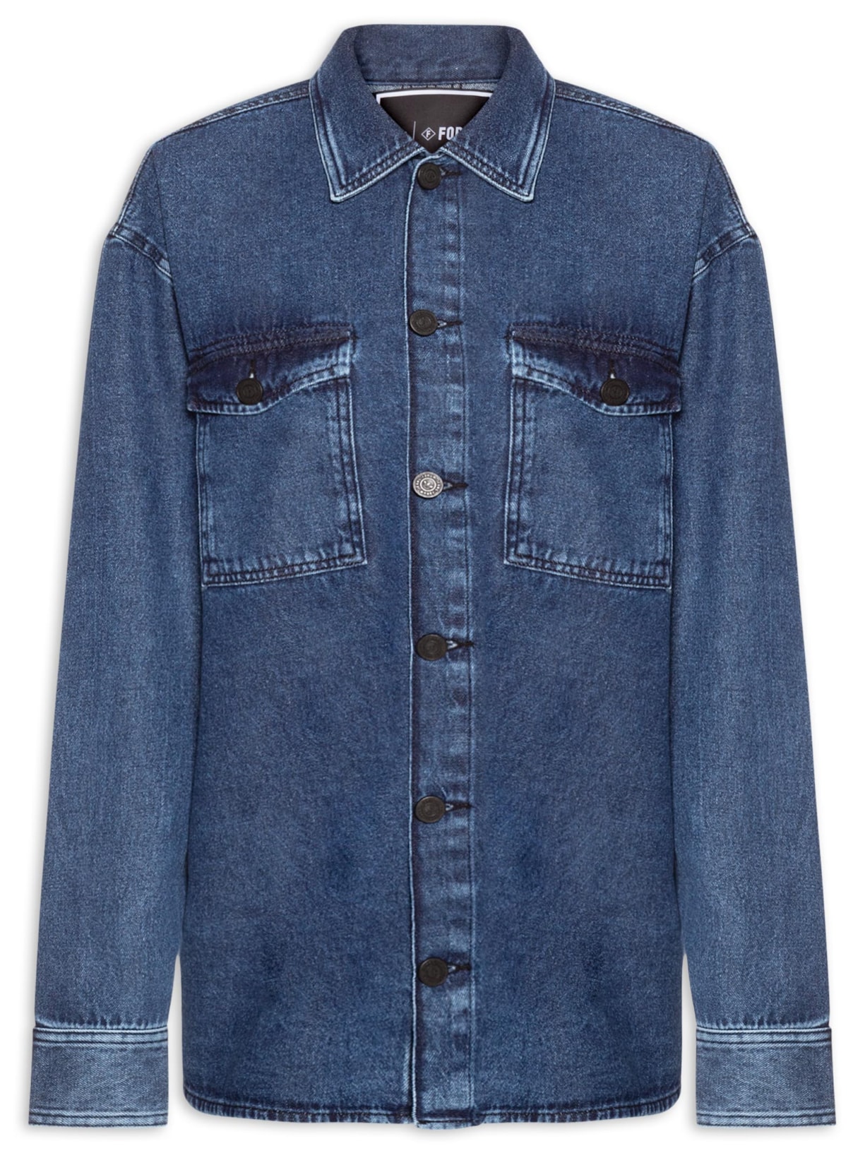 Camisa Unissex Jeans Azul Forum + Adidas