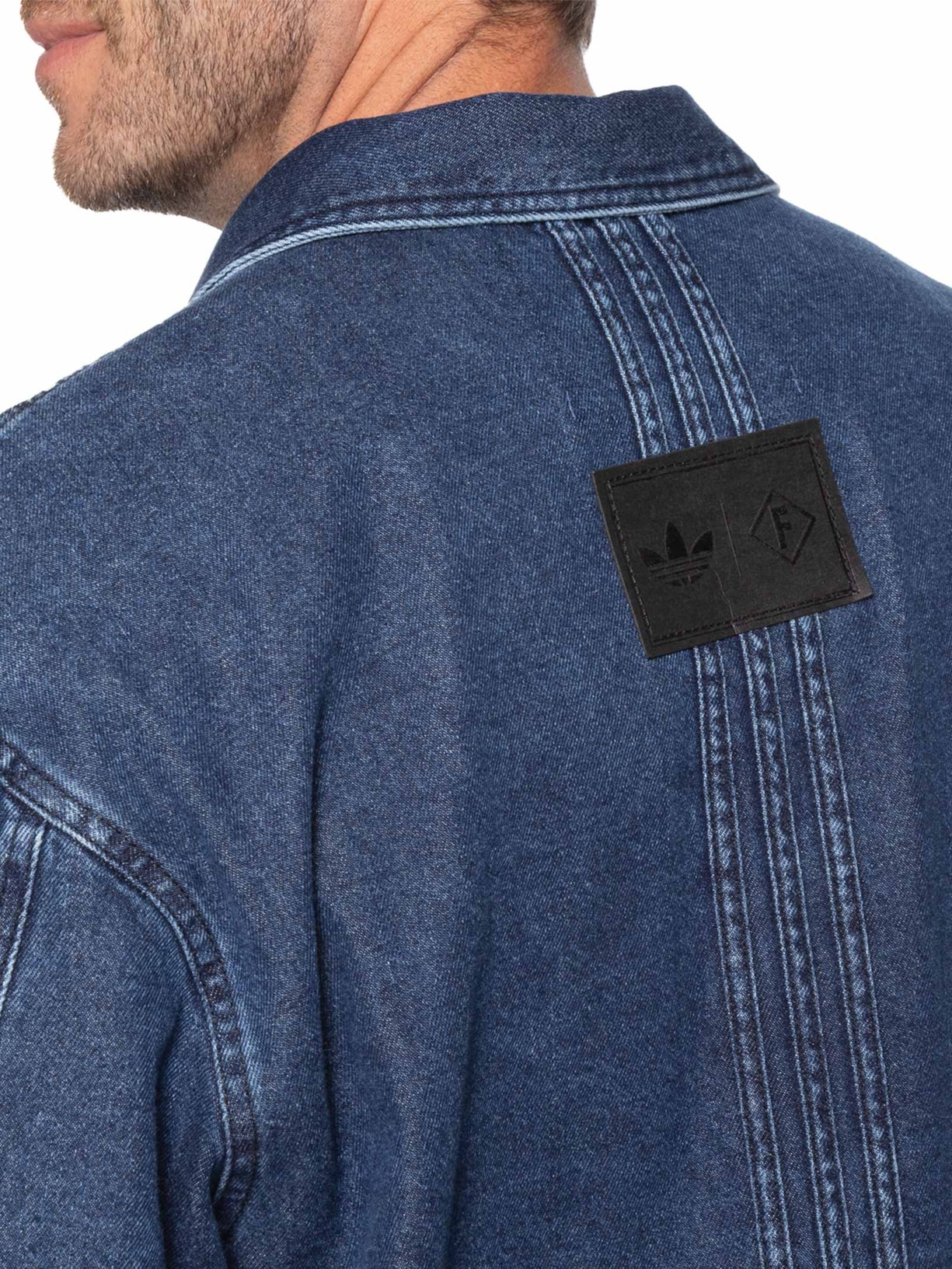 Camisa Unissex Jeans Azul Forum + Adidas