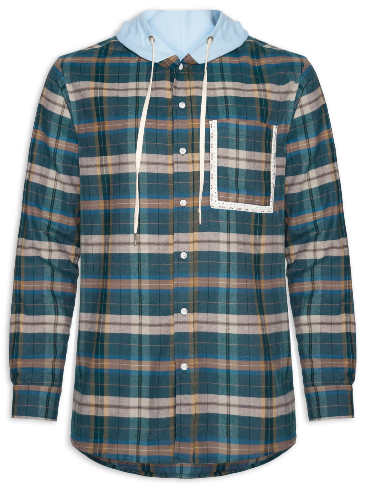 Camisa Unissex Manga Longa Joaquim Verde Misci