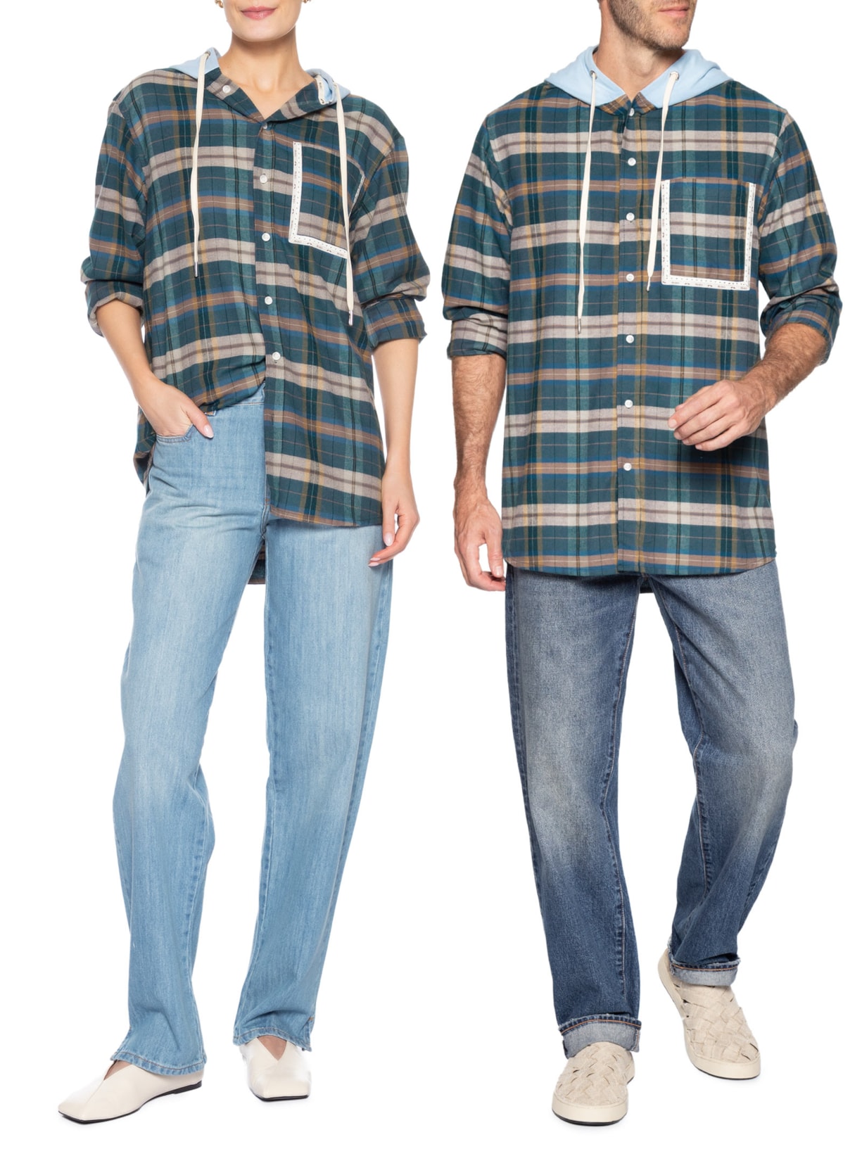 Camisa Unissex Manga Longa Joaquim Verde Misci