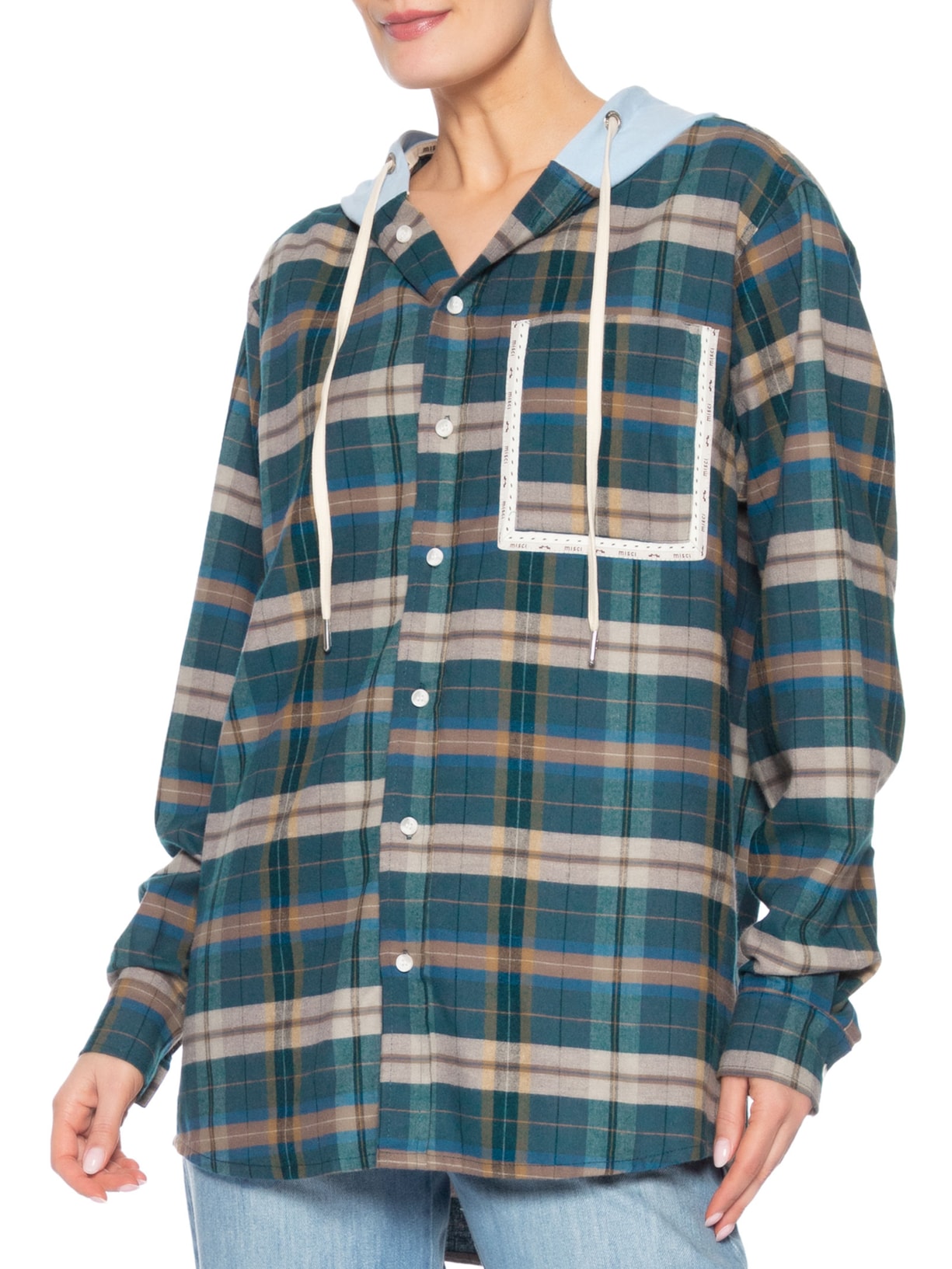 Camisa Unissex Manga Longa Joaquim Verde Misci