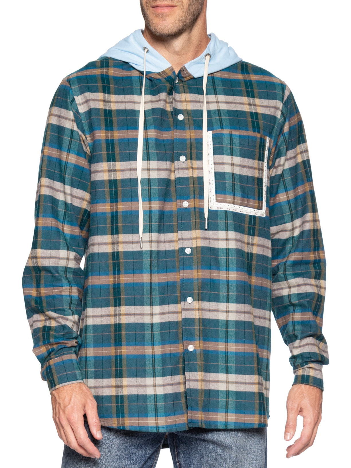 Camisa Unissex Manga Longa Joaquim Verde Misci