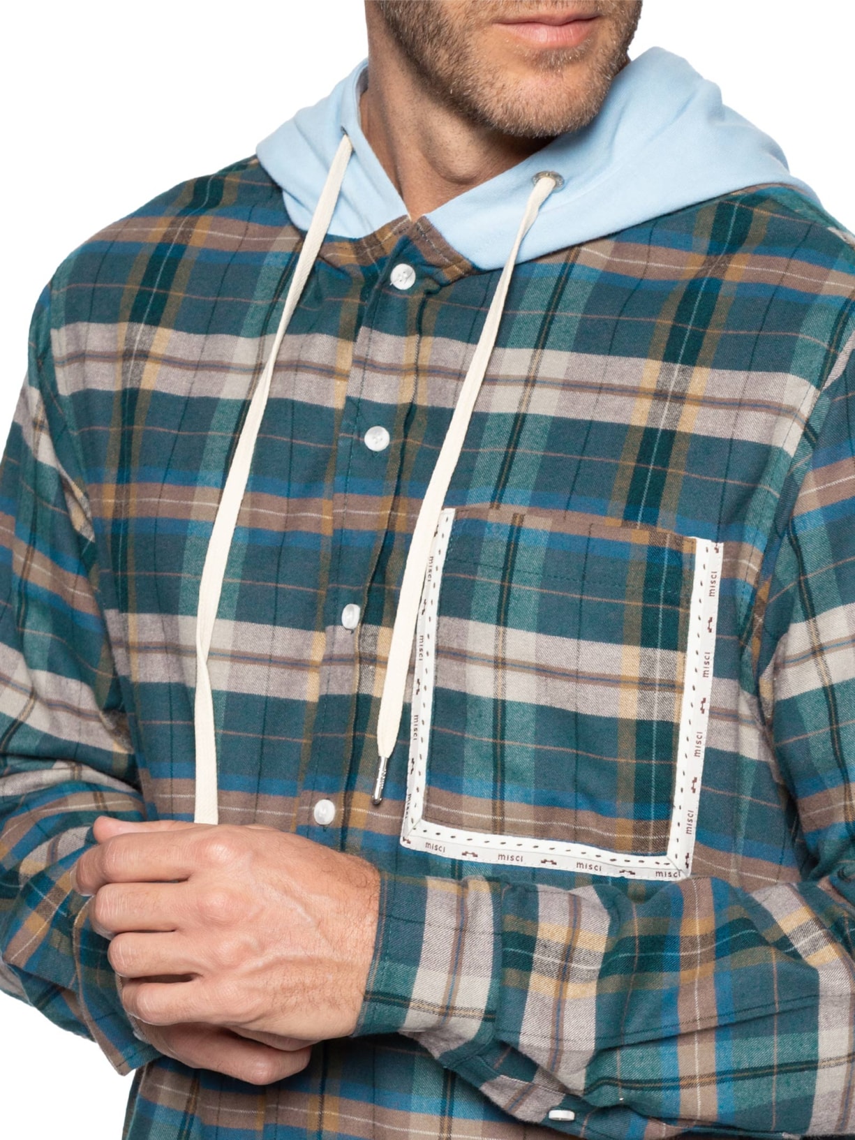 Camisa Unissex Manga Longa Joaquim Verde Misci