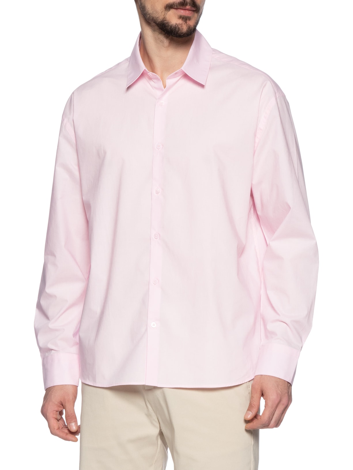 Camisa Unissex Oversized Busan Rosa Cohí