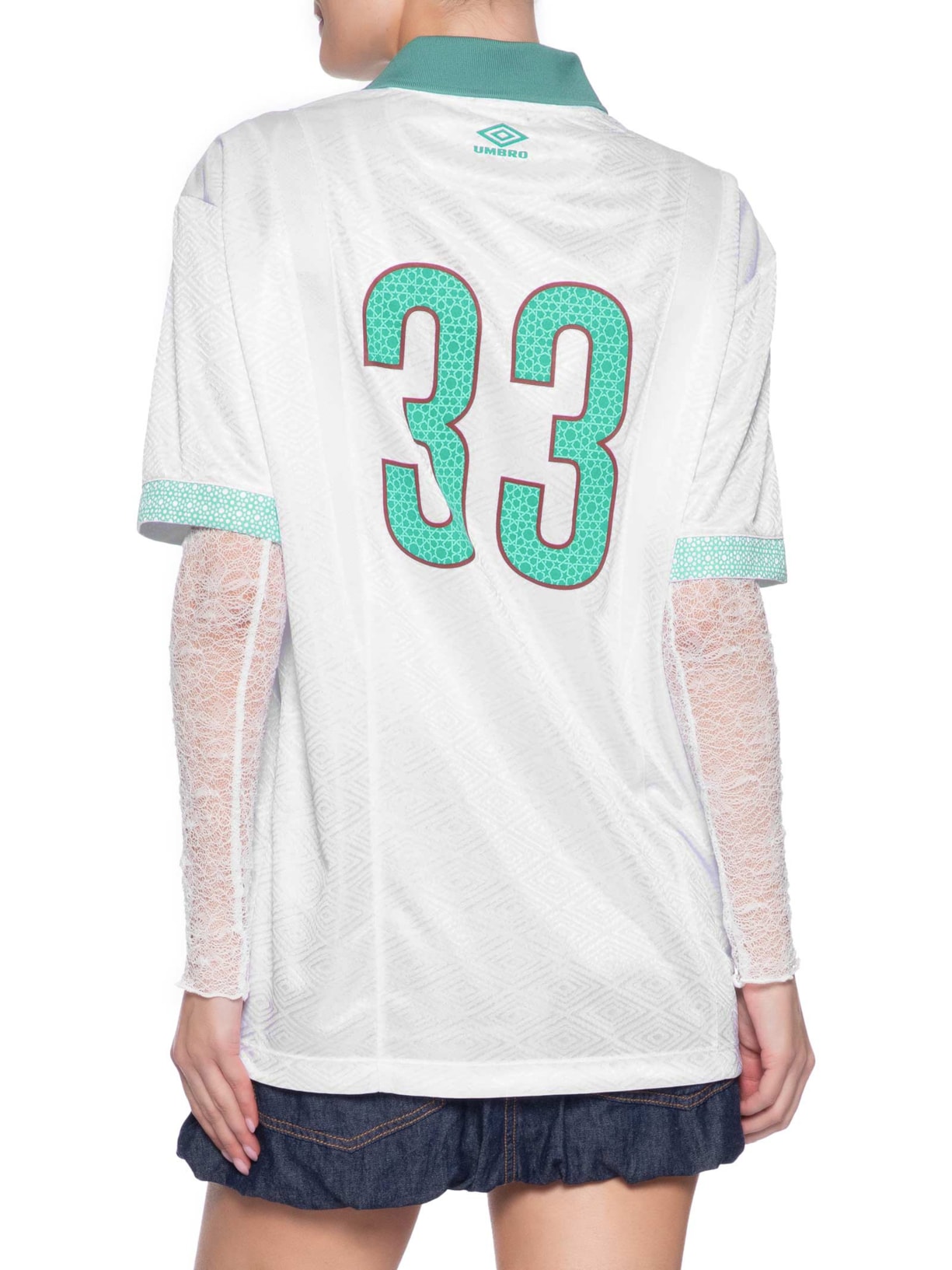 Camisa Unissex Umbro UWN Fleur Du Desert Branco Umbro