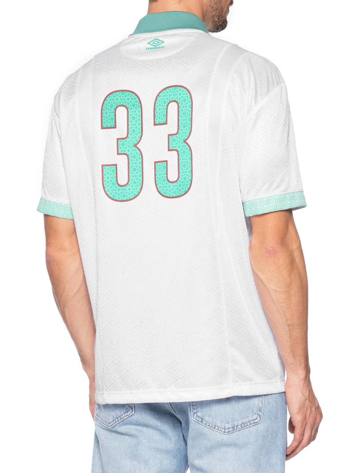 Camisa Unissex Umbro UWN Fleur Du Desert Branco Umbro