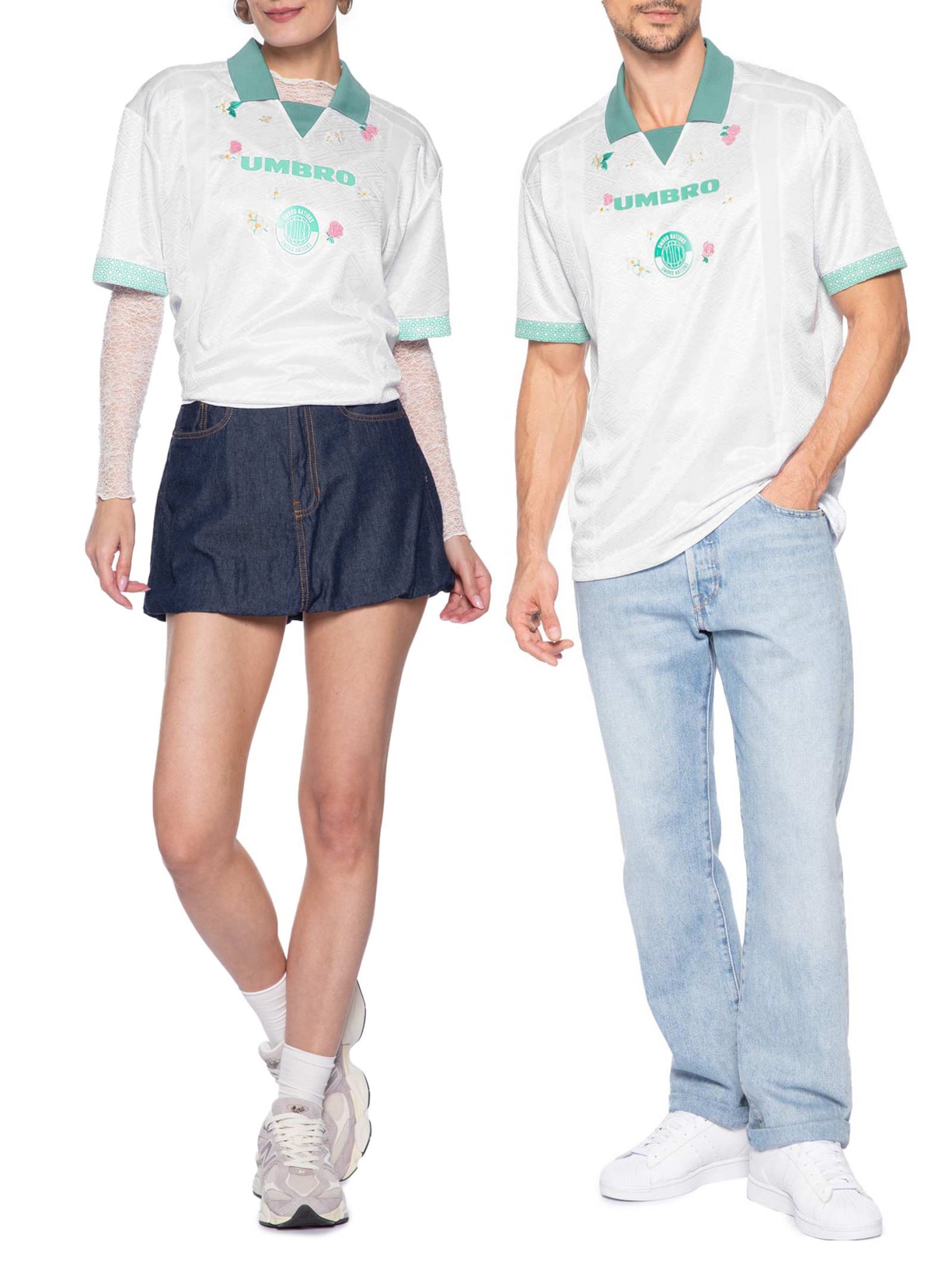Camisa Unissex Umbro UWN Fleur Du Desert – Branco Umbro