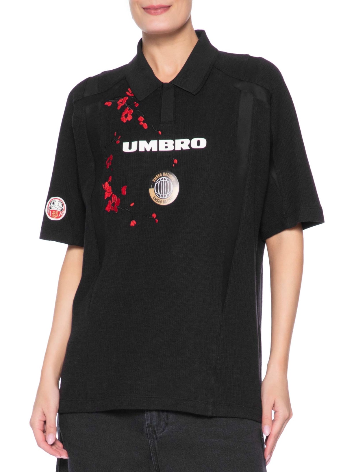 Camisa Unissex Umbro UWN Hanami Edge Preto Umbro