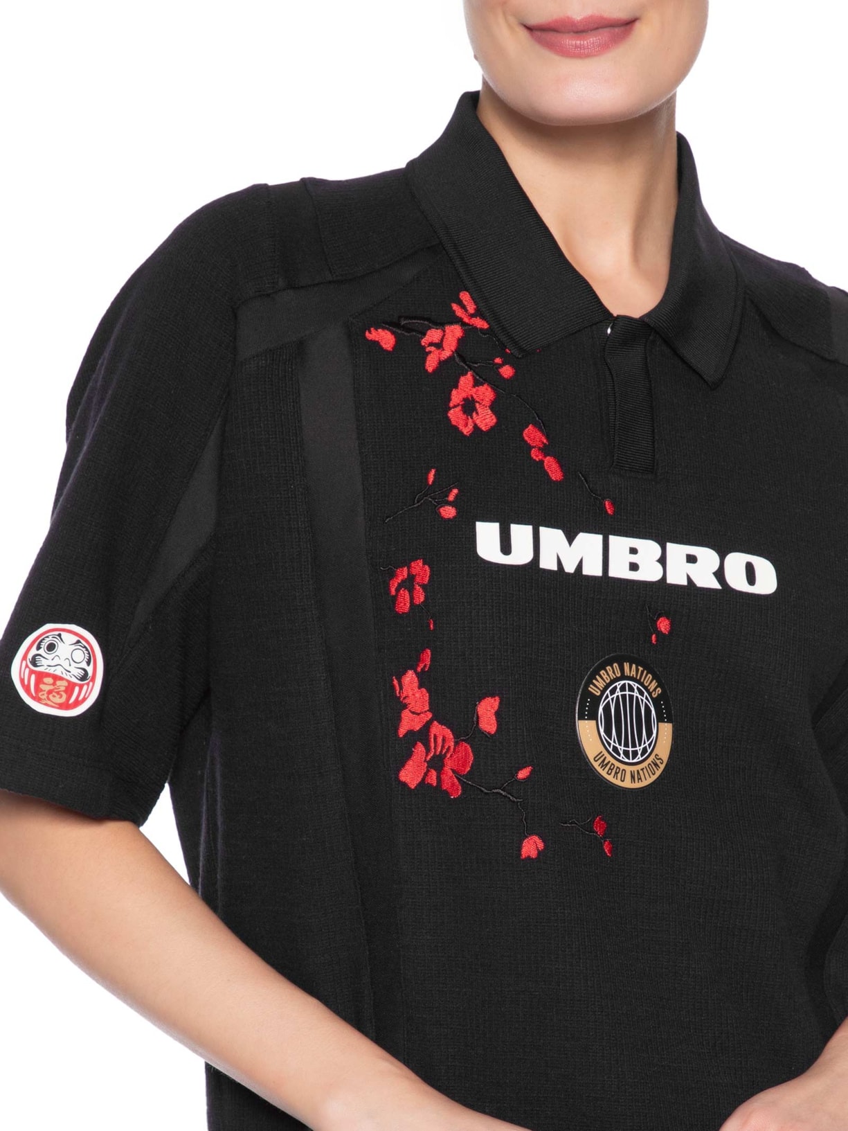 Camisa Unissex Umbro UWN Hanami Edge Preto Umbro