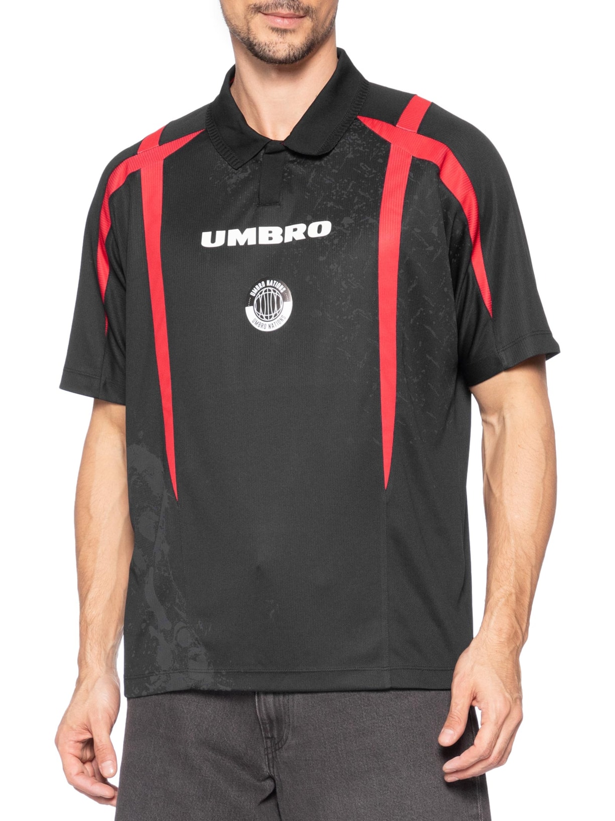 Camisa Unissex Umbro UWN Rebel Lions Preto Umbro