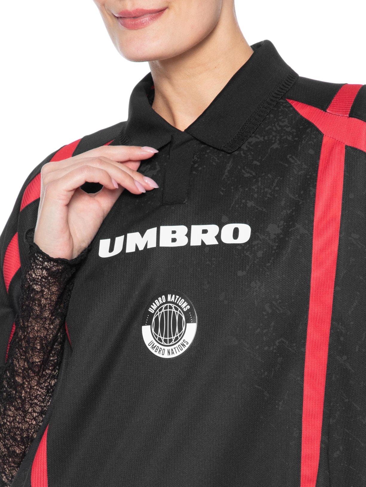 Camisa Unissex Umbro UWN Rebel Lions Preto Umbro
