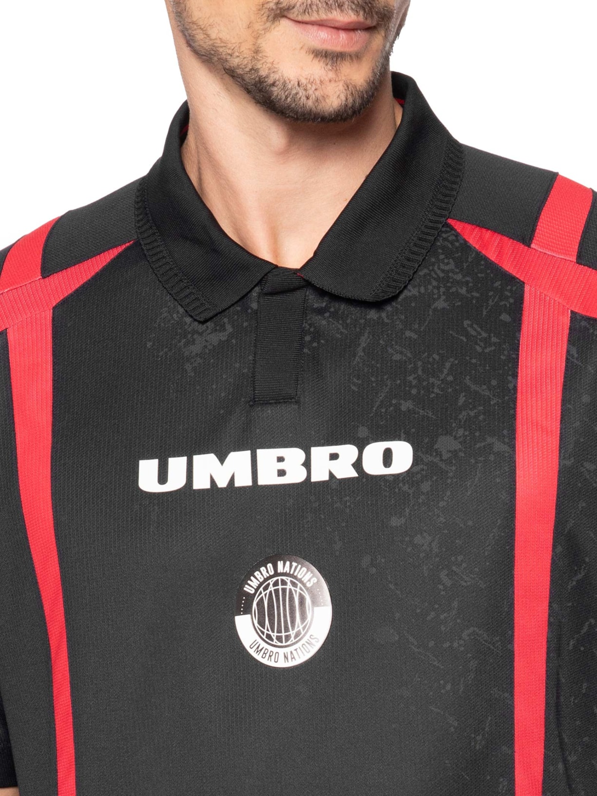 Camisa Unissex Umbro UWN Rebel Lions Preto Umbro