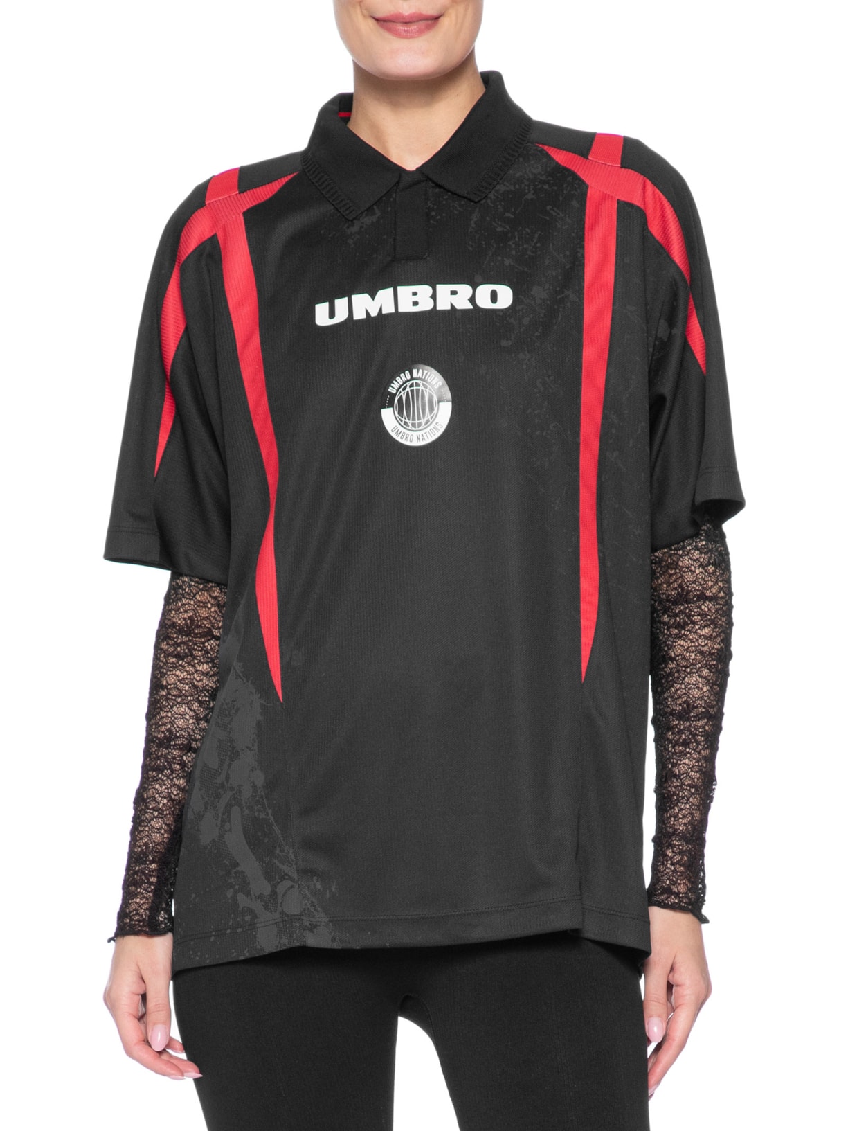 Camisa Unissex Umbro UWN Rebel Lions – Preto Umbro