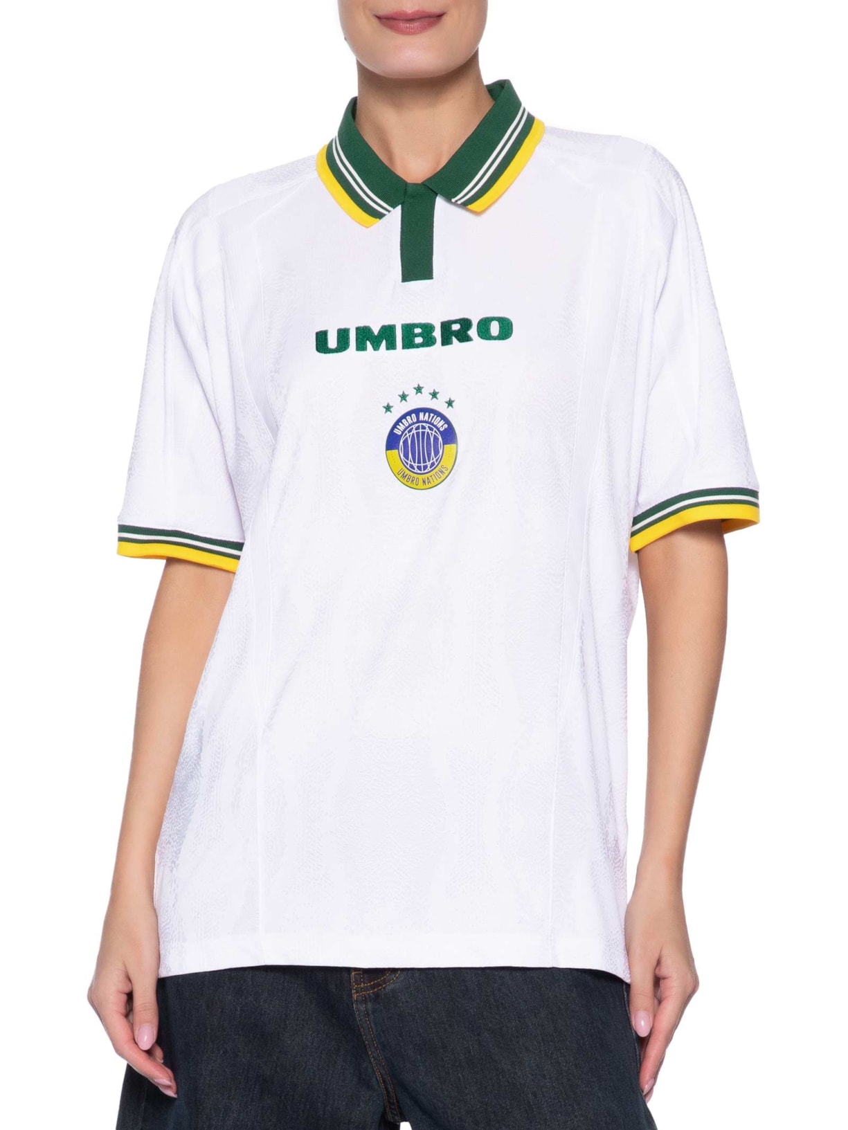 Camisa Unissex Umbro UWN The Heat's On Branco Umbro
