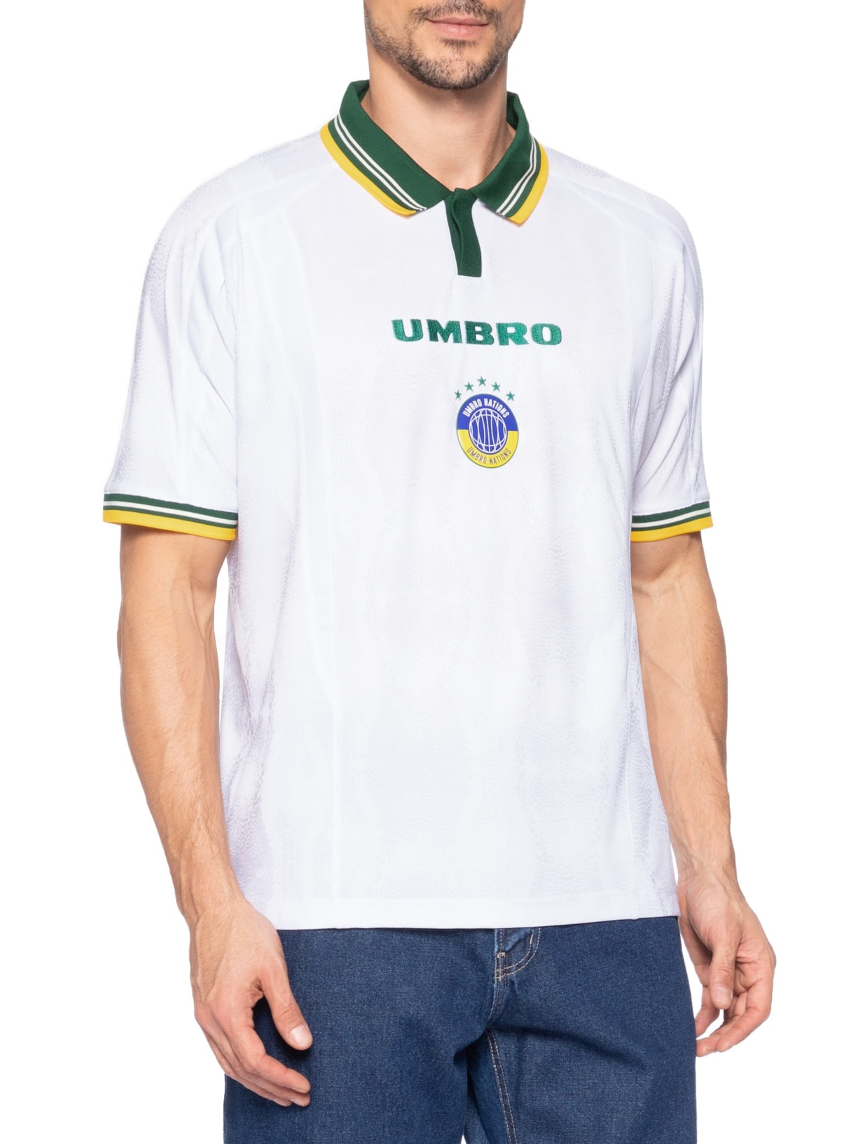 Camisa Unissex Umbro UWN The Heat's On Branco Umbro