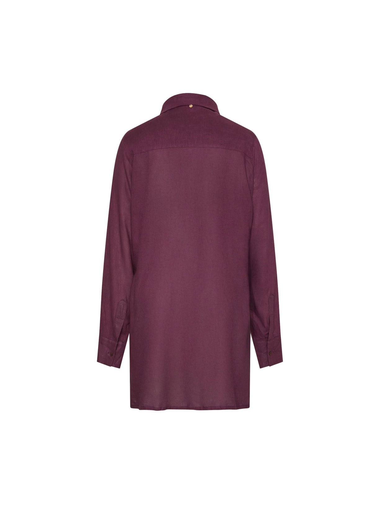 camisão em viscose com linho orla cabernet Suntime