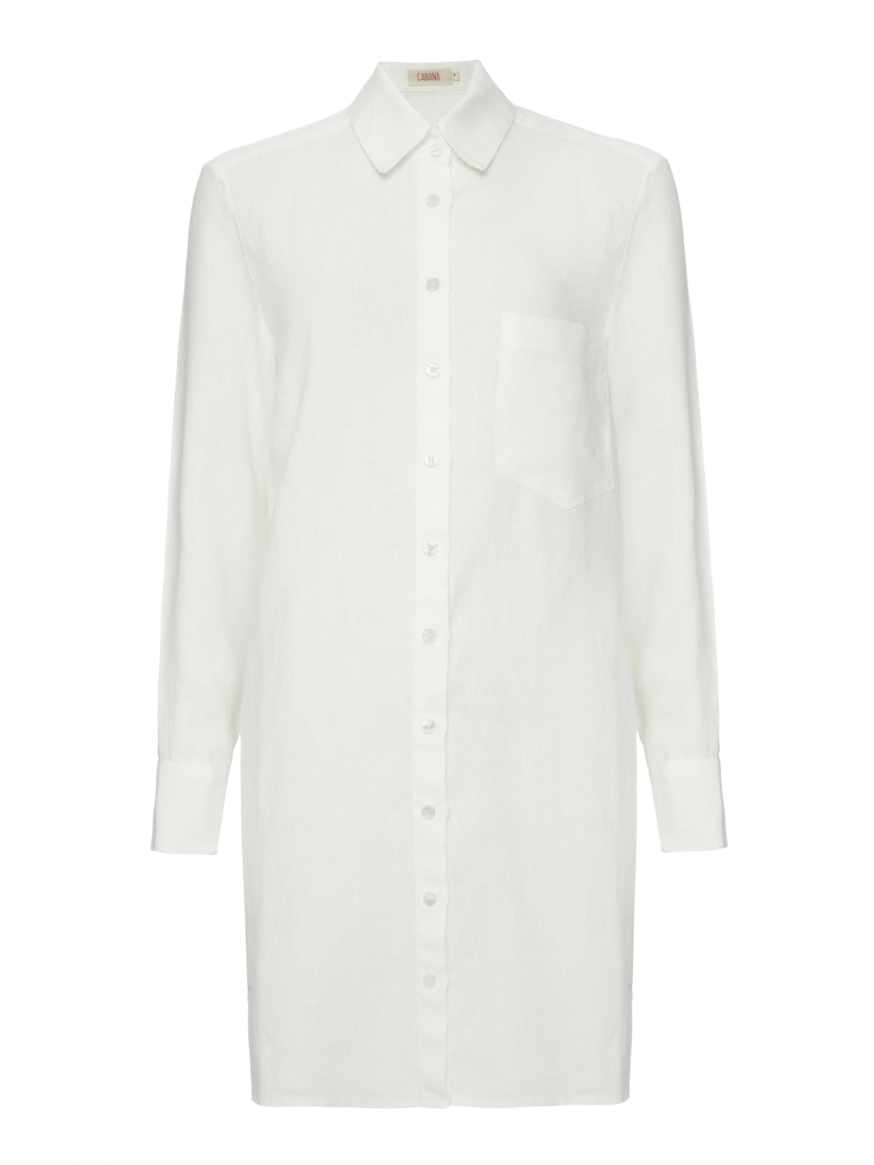 Camisão Linho Off White