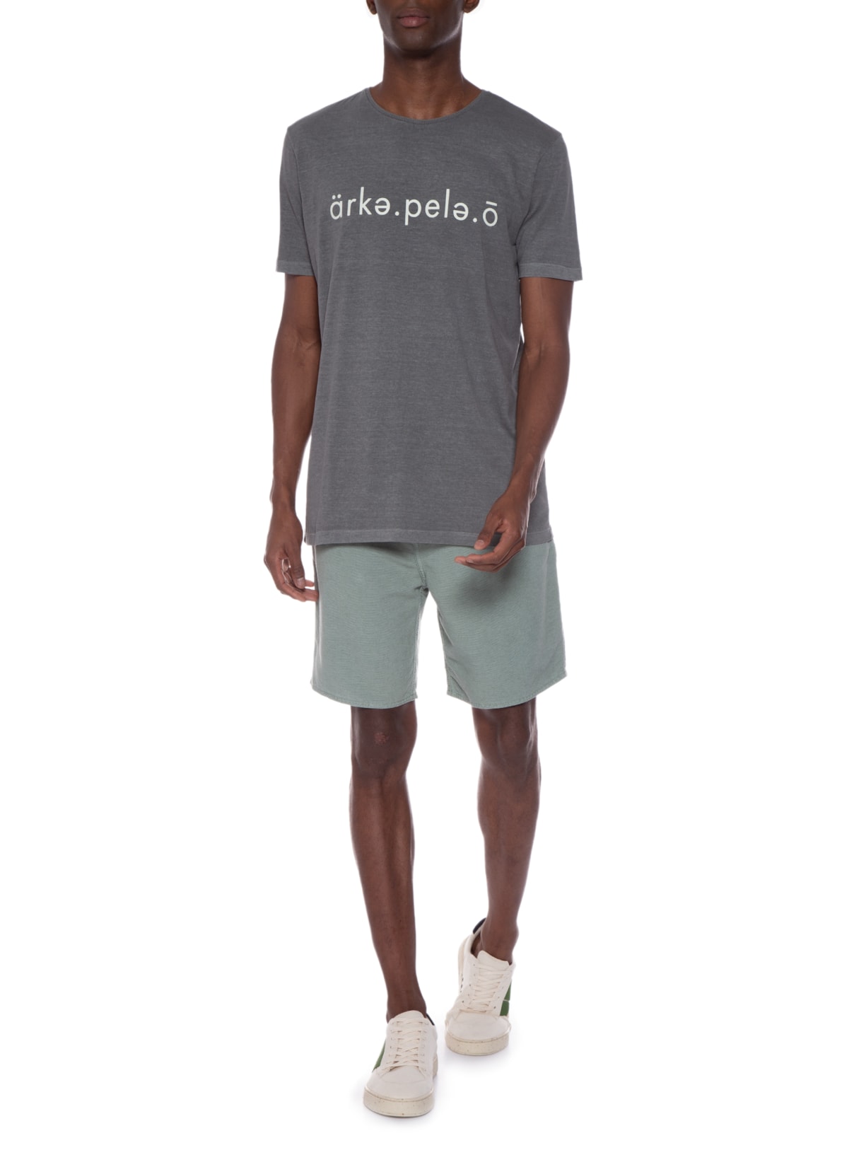 Camiseta Arkipelago Peito Cinza Kour