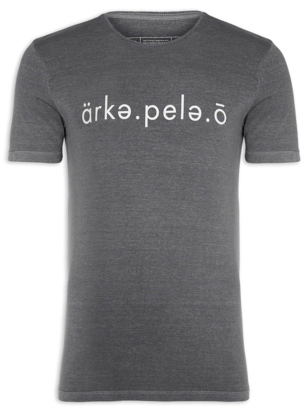 Camiseta Arkipelago Peito - Cinza