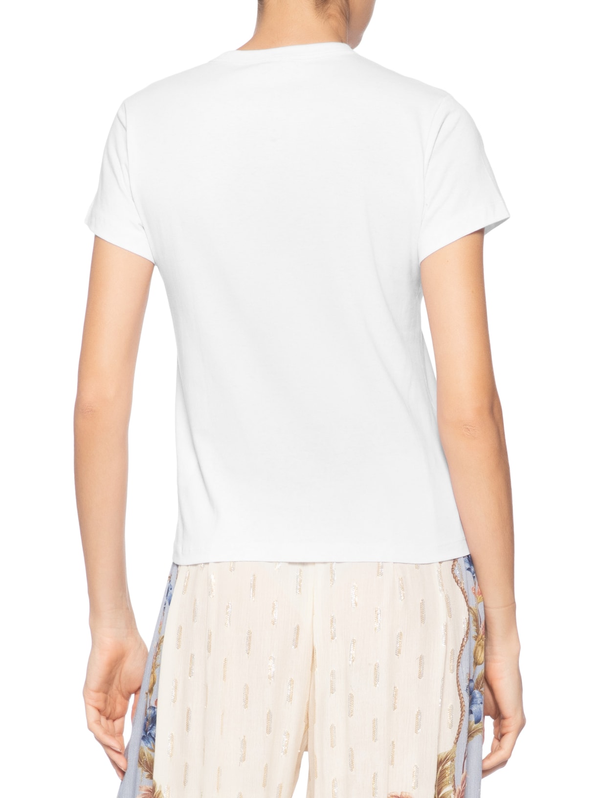Camiseta Baby Look Carta de Amor Branco Farm