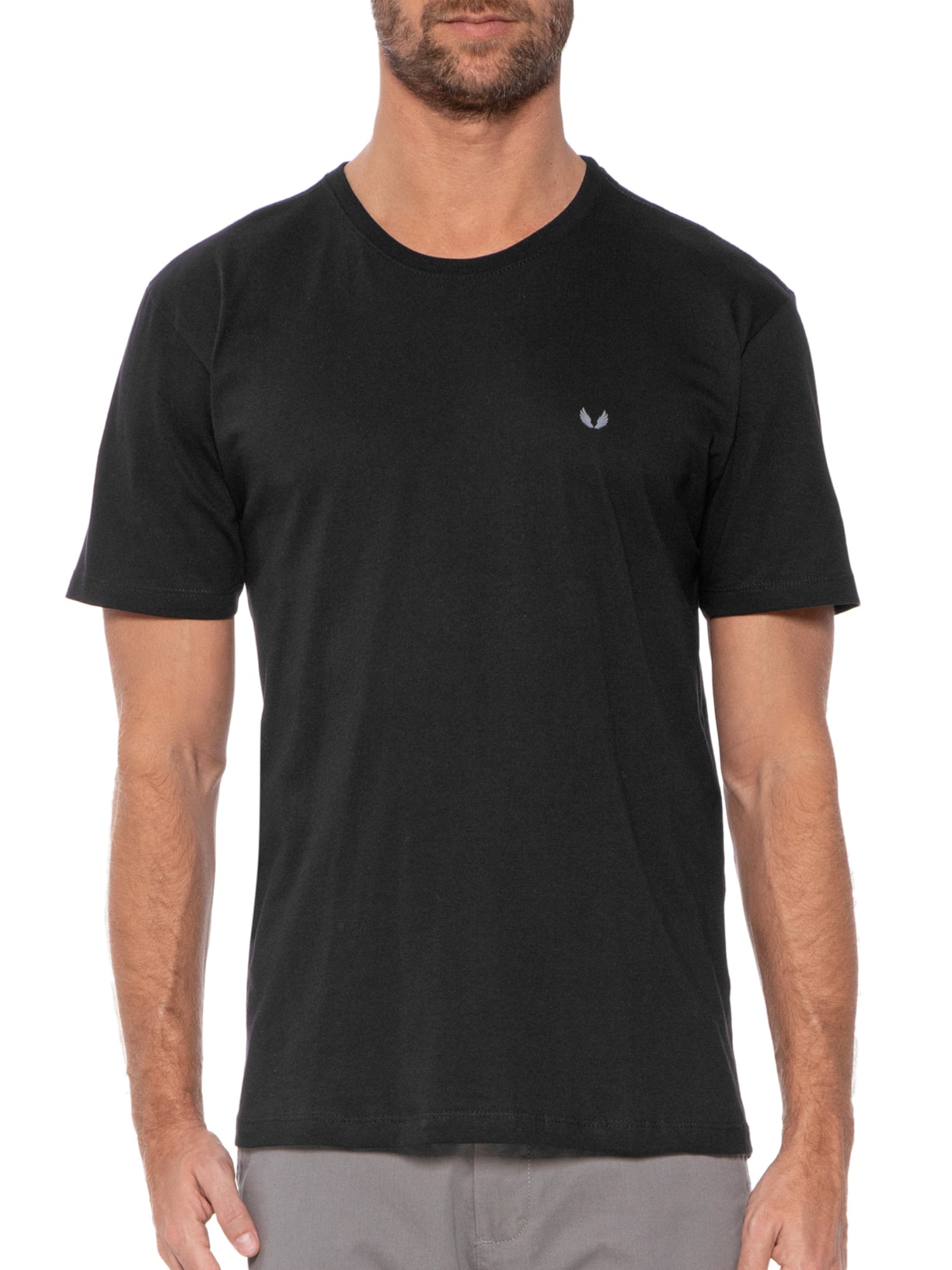 Camiseta Básica Logo Preto Spirito Santo