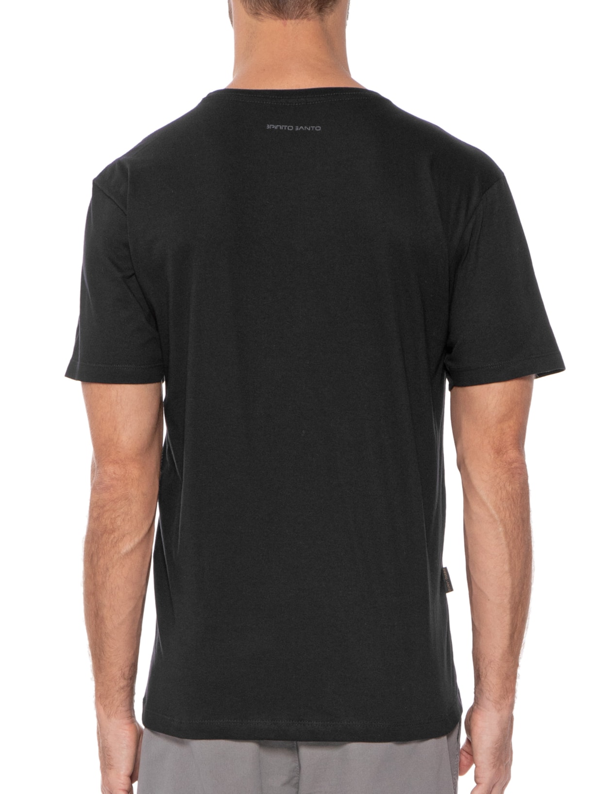 Camiseta Básica Logo Preto Spirito Santo