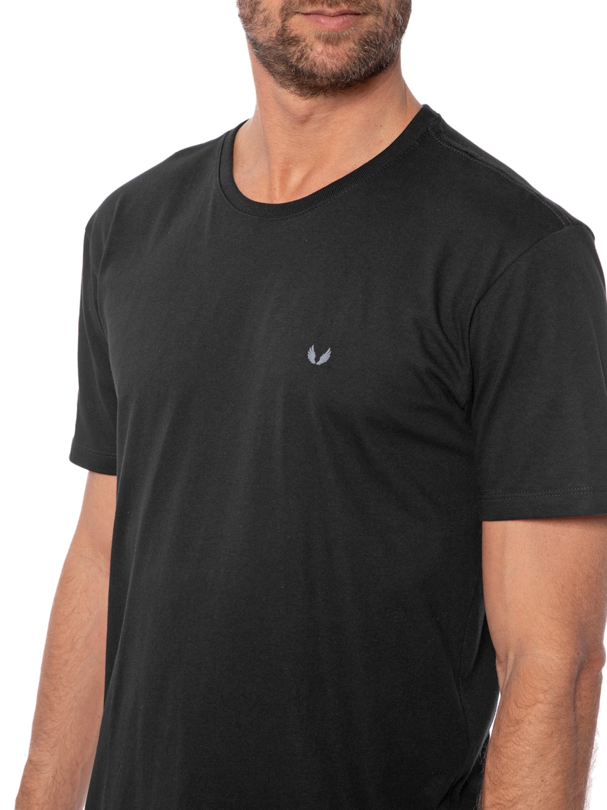 Camiseta Básica Logo Preto Spirito Santo