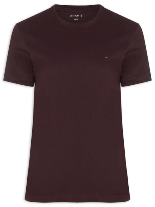 Camiseta Básica Masculina em Algodão – Vermelho