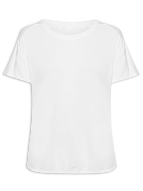 Camiseta Breath Back Comfort Feminina – Branco
