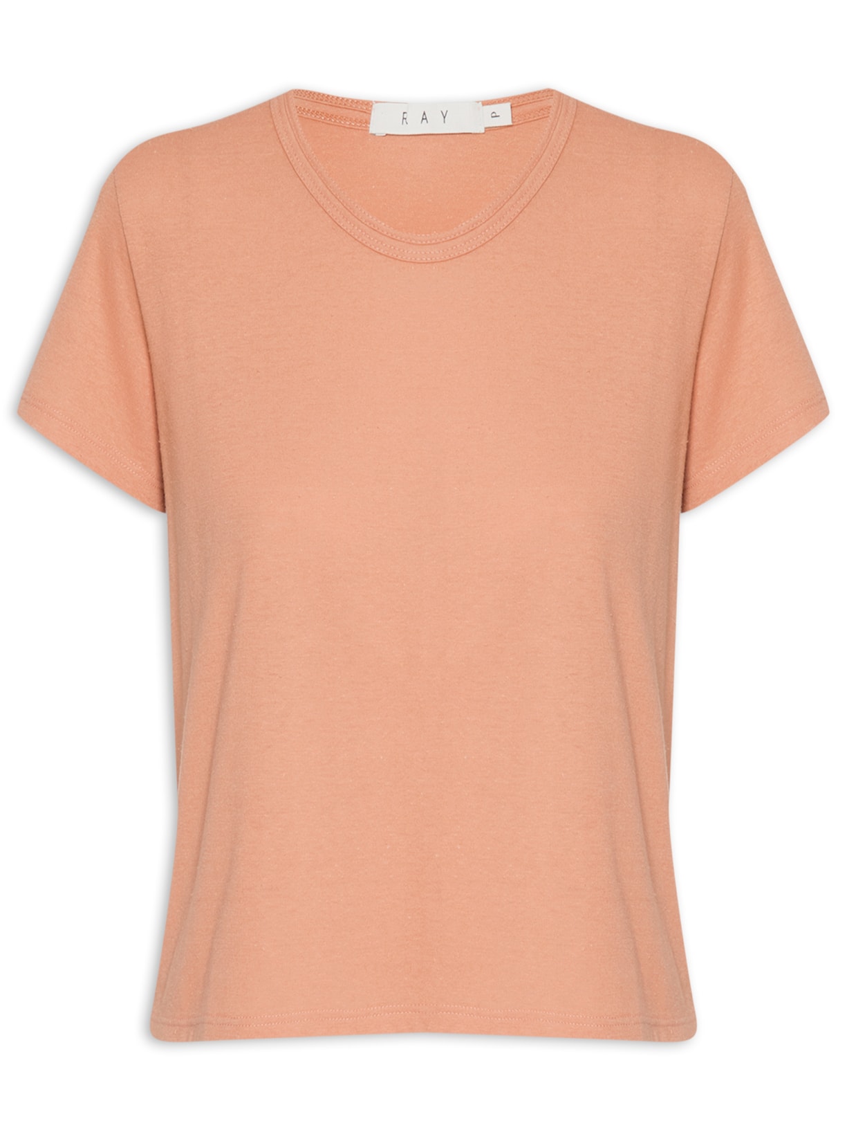 Camiseta Cropped Alg Terra - Laranja
