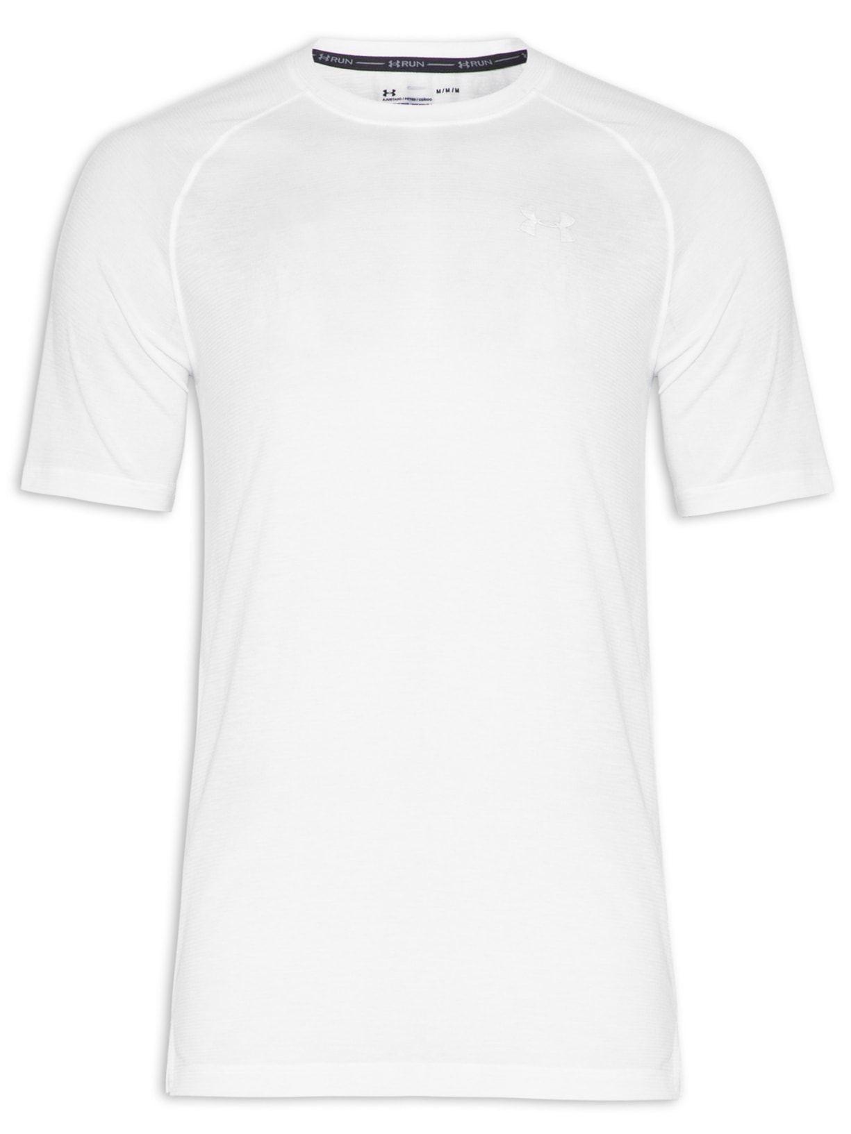 Camiseta De Corrida Masculina Streaker Ss - Branco