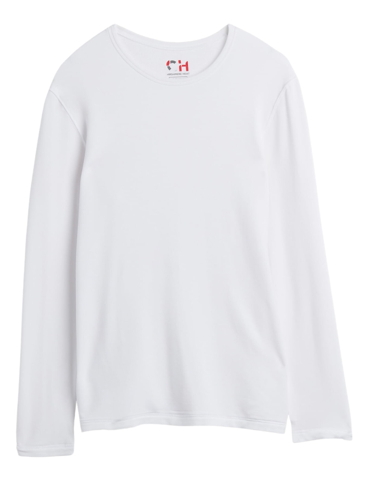 Camiseta De Manga Comprida De Modal Cashmere - Branco