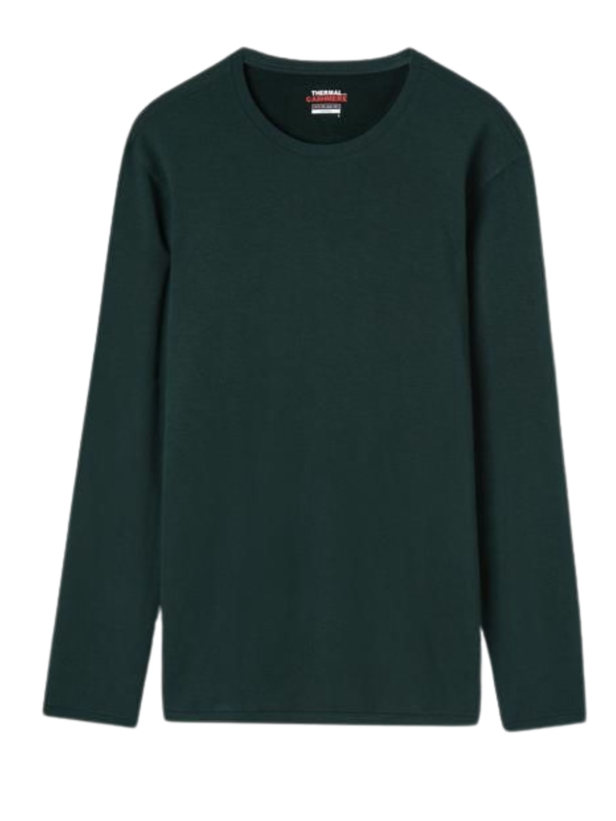 Camiseta De Manga Comprida De Modal Cashmere - Verde