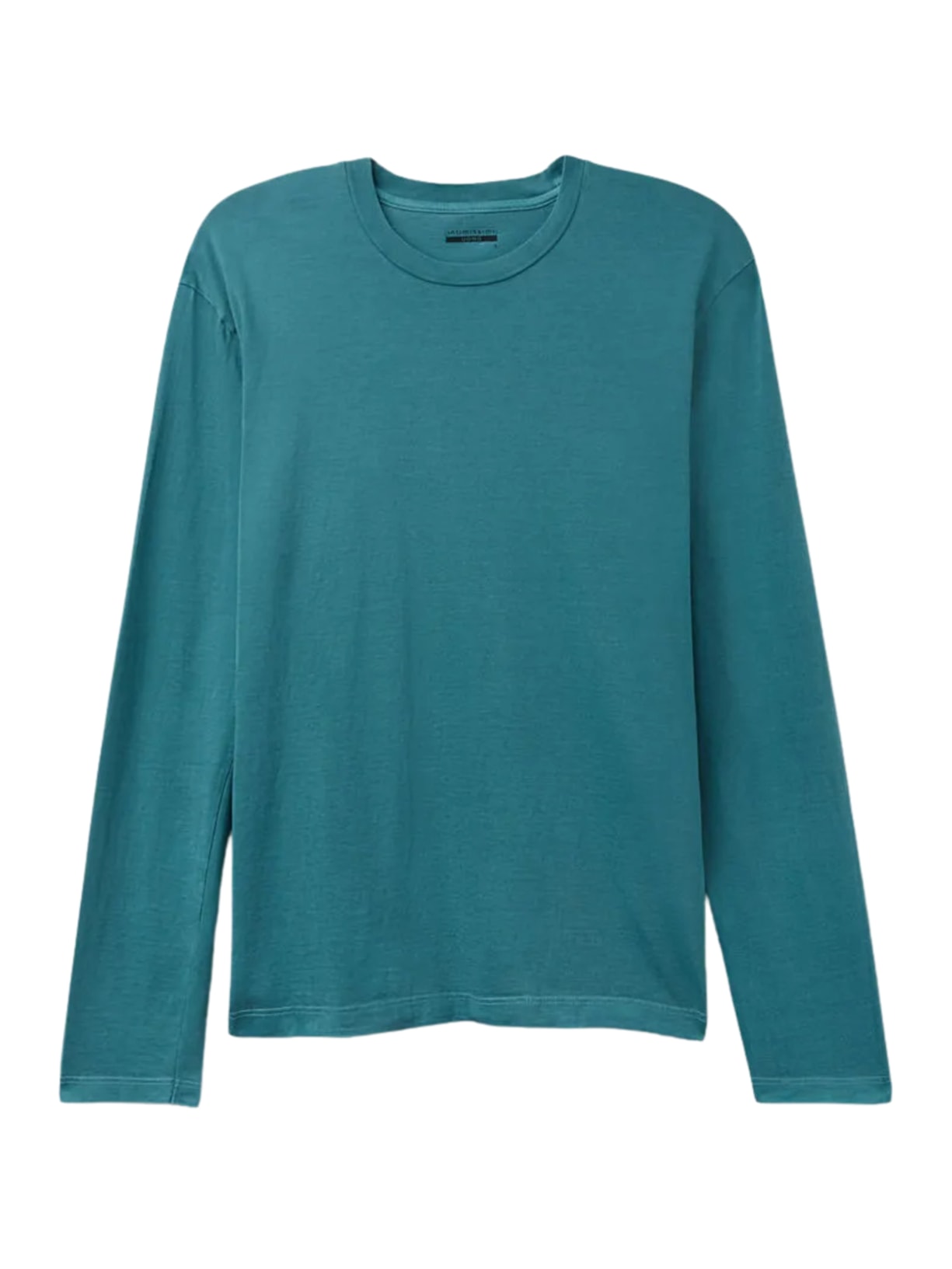 Camiseta De Manga Comprida Washed Collection Em Algodão - Verde