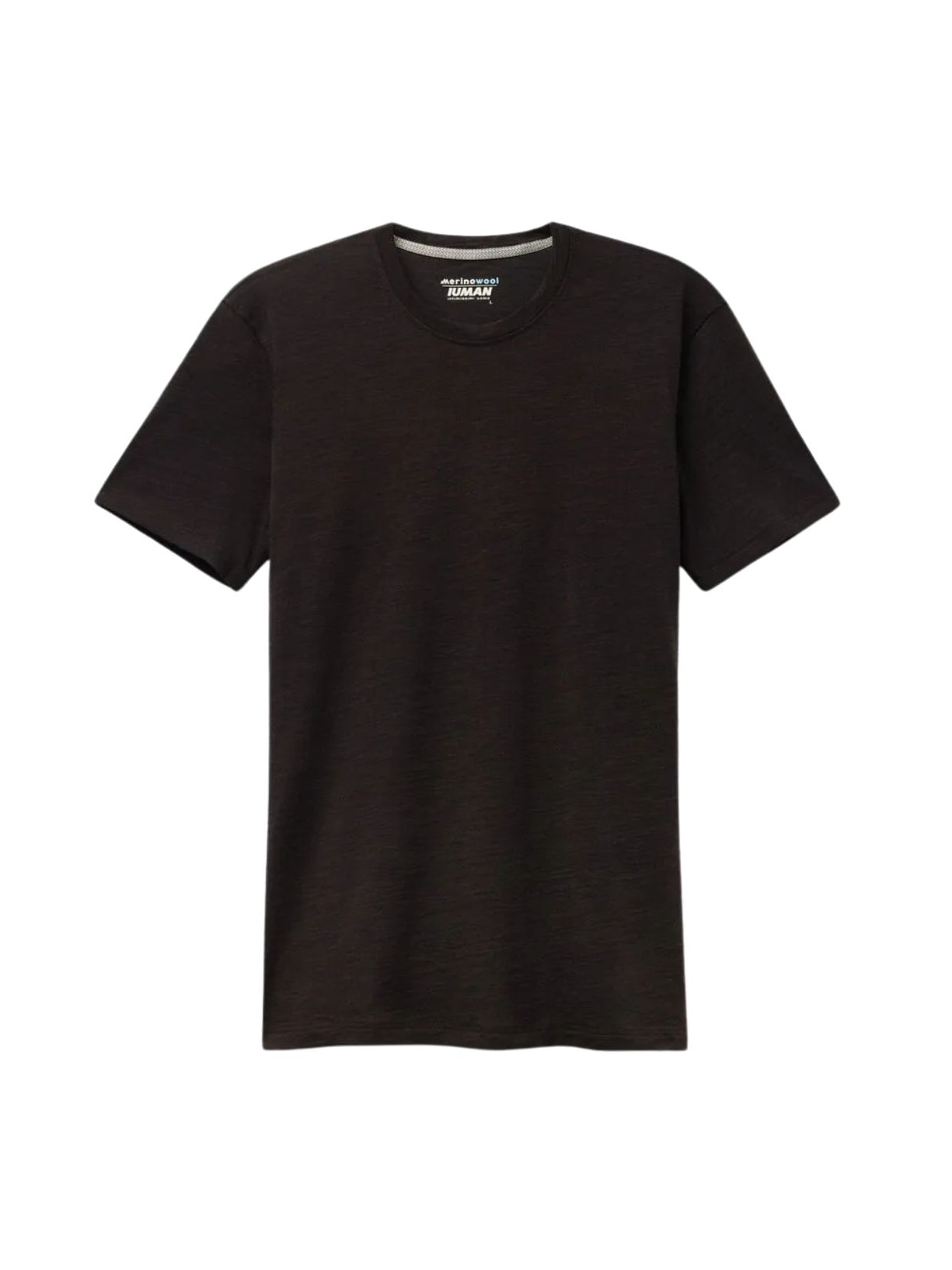Camiseta De Manga Curta Em Lã Merino Elástica Marrom Intimissimi