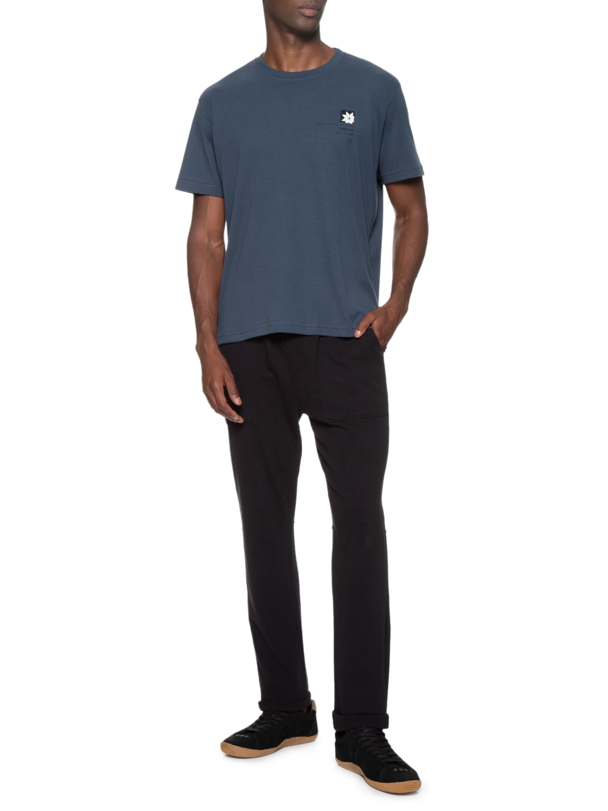 Camiseta Elements Masculina Azul Osklen