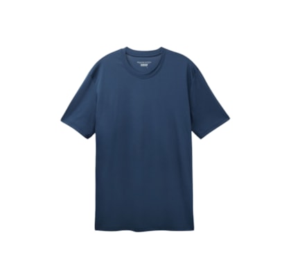 Camiseta Em Algodão Premium - Azul