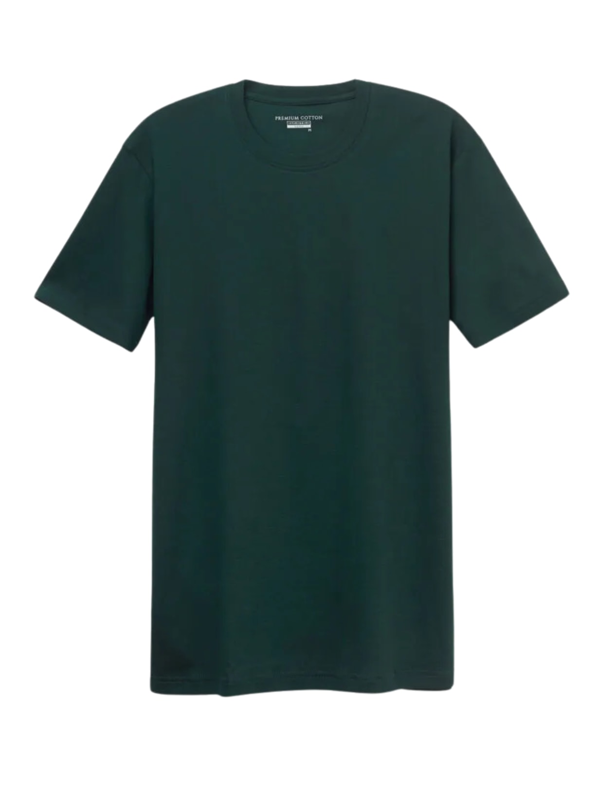 Camiseta Em Algodão Premium - Verde