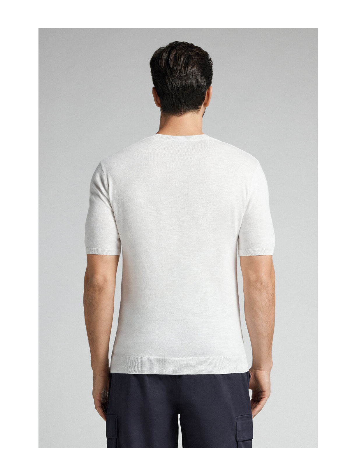 Camiseta Em Algodão Slub Branco Intimissimi
