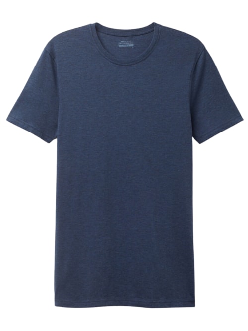 Camiseta Em Algodão Supima Elástico - Azul