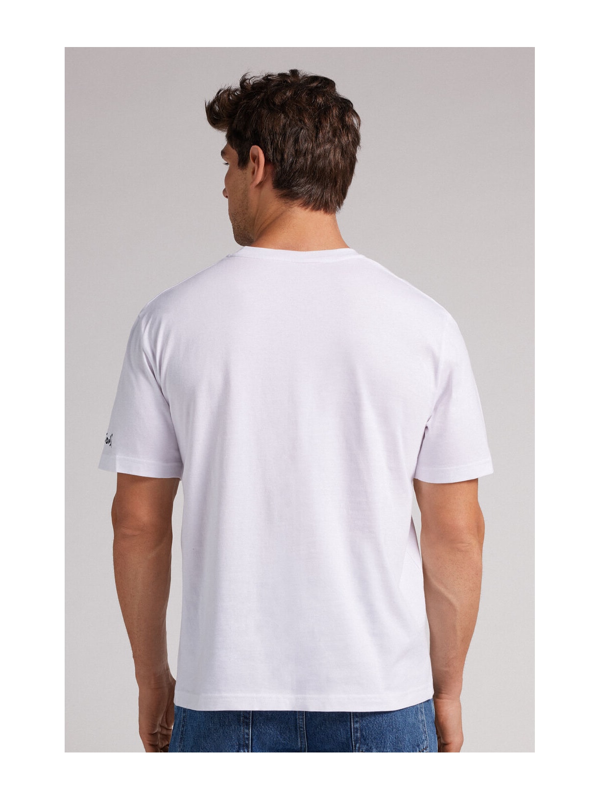 Camiseta Em Algodão The Simpsons Branco Intimissimi