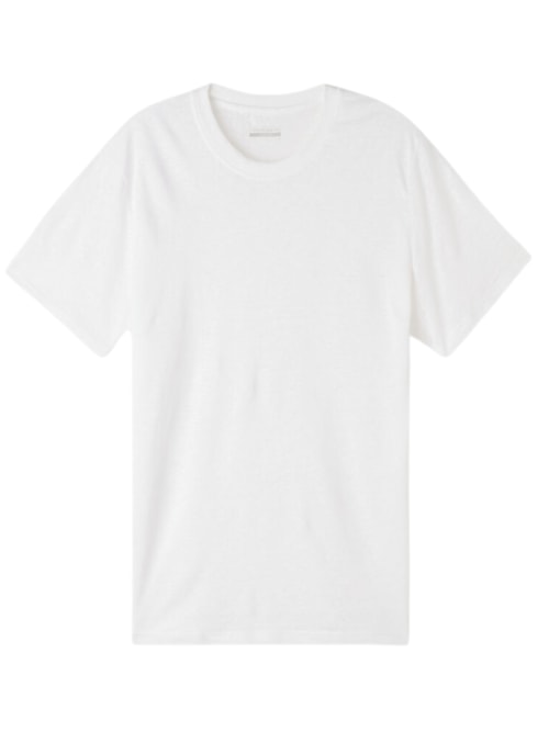 Camiseta Em Linho - Branco