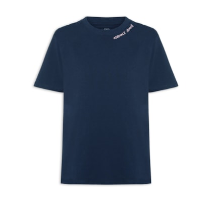 Camiseta Faminina Malha Easy Breeze - Azul 