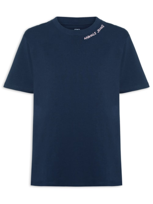 Camiseta Faminina Malha Easy Breeze - Azul